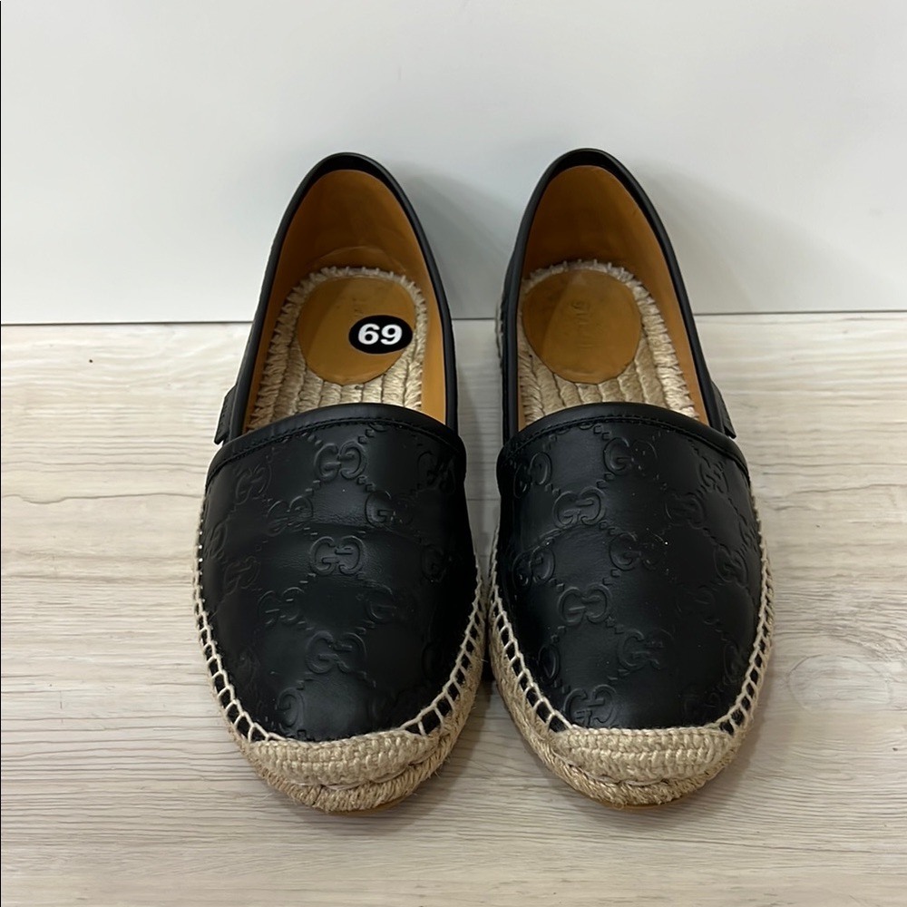 Gucci Black Espadrilles - Picture 1 of 7